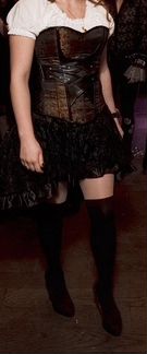 Steampunk корсет + юбка наряд симпанк