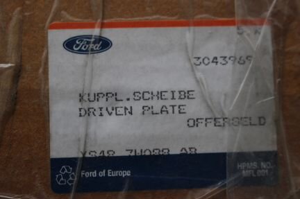 Приводной диск сцепления на АКПП Ford 4F27E