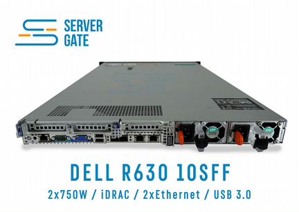 Dell R630 10SFF 2 x E5-2667V3 256 GB