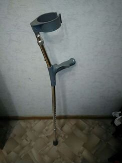 Bronigen Костыль с опорой под локоть и двойной рег