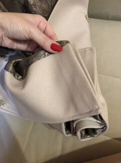 Пальто бежевое Декка (Dekka)