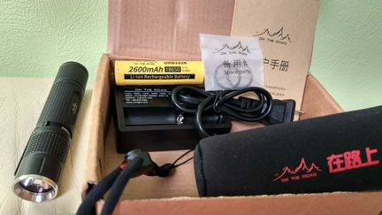 Фонарь Ontheroad M900 Cree XML2 Теплый 1000 Люмен