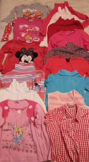 Пакет одежды на девочку 104-110-116