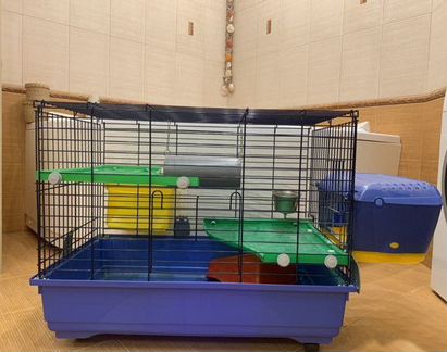 Большая клетка для шиншилл хорька кролика