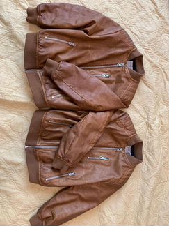 Кожаная куртка Zara