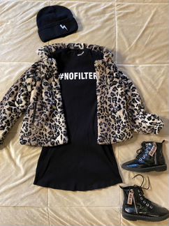 Kenzo куртка-шуба 140-146-152