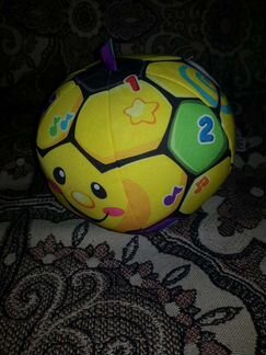 Футбольный мяч Fisher prise. Учись, улыбайся