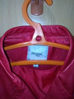 Куртка кожаная 116см