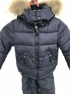 Полукомбинезон и пуховик 74р