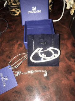 Цепочка с кулоном. Swarovski. Оригинал 100