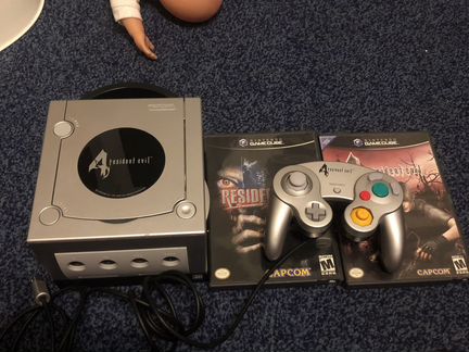Game cube Resident Evil Edit с резидентом 4 в комп