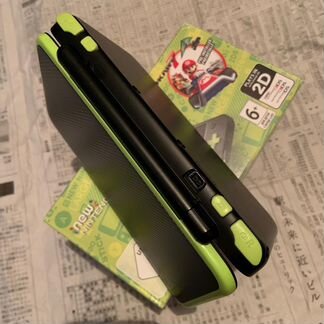New Nintendo 2DS XL Lime-Black Лицензия
