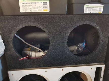 Короб для сабвуфера 2 10 на трубе