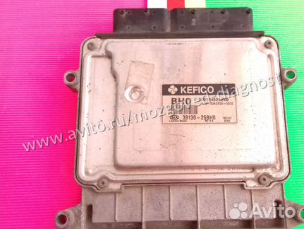 Эбу Мозги Kia Rio 39130-26BH0 BH0 kefico