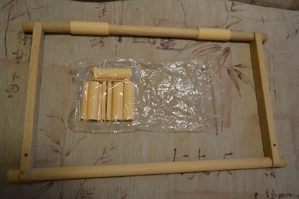 Рамка-пяльцы 29*45 дерево 