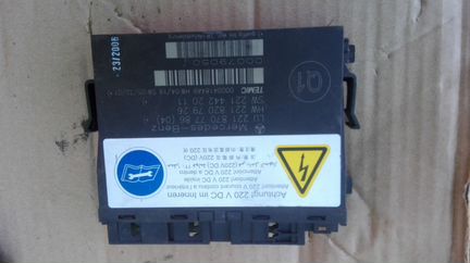 Mercedes S 221 W221 блок трасформатор напряжения