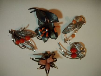 Коллекция брошь винтаж