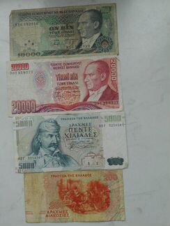 Банкноты Россия и др