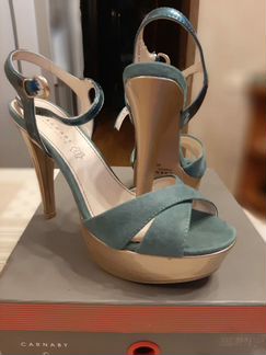 Туфли открытые на высоком каблуке. Новые