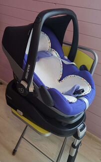 Автокресло Maxi cosi pearl + база family fix