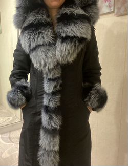 Меховое пальто