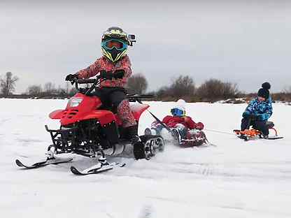 Снегоход квадроцикл Apache track 200cc