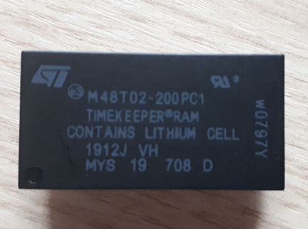 Микросхема M48T02-200PC1 timekeeper sram