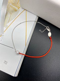 Красная нить браслет Cartier