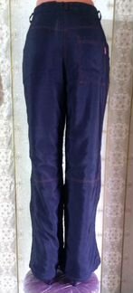 Теплые брюки на флисовой подкладке, р.46-48