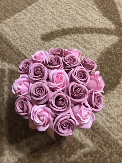 Букет из Мыльных Роз