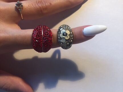 Кольцо женское, бижутерия