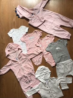 Пакет вещей на девочку на лето Carter’s 6m 9m