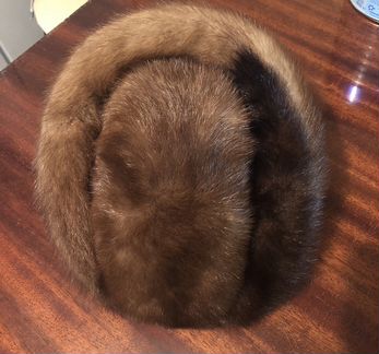 Норковая шапка