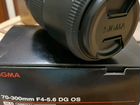 Объектив Sigma 70-300mm F4-5.6 DG OS