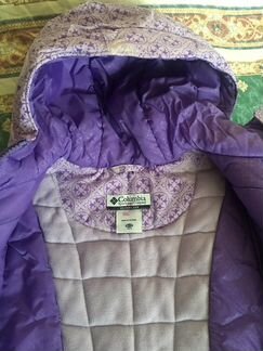 Куртка Columbia зимняя для девочки 10-11 лет