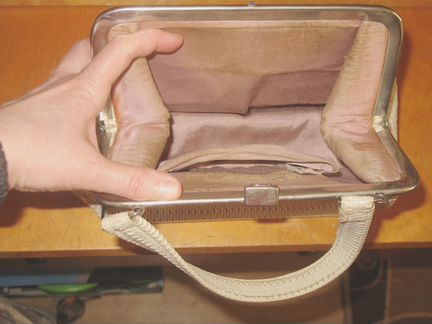 Винтажная сумка-ридикюль