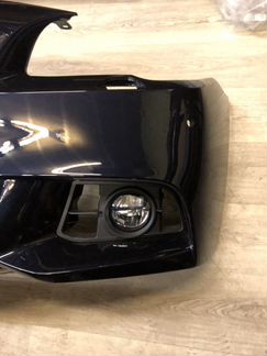 Бампер синий м пакет бмв ф10 bmw f10