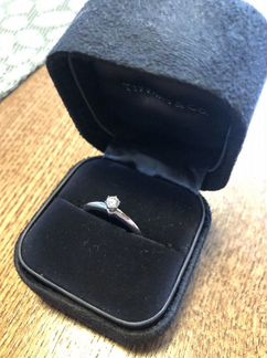 Кольцо Tiffany платина и бриллиант