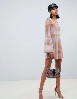 Платье вельветовое