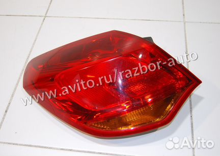 Задний левый фонарь Opel Astra J 2010+ хетчбек
