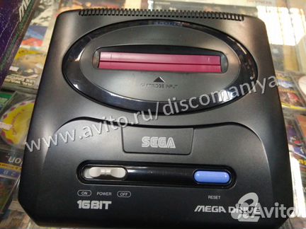 Sega Mega Drive 2 Pal идеал (оригинал)