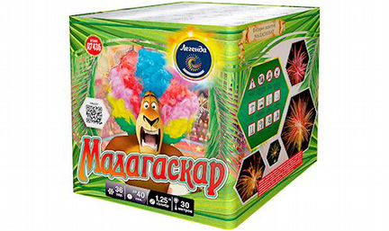 Батарея салютов Мадагаскар (1,25