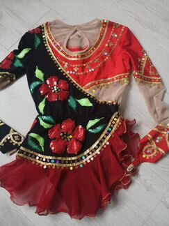 Купальник для гимнастики, фигурного катания 4-6лет