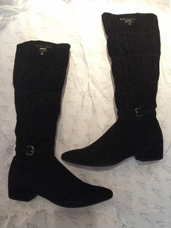 Замшевые сапоги Prada оригинал