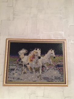 Картина в стиле алмазная мозаика