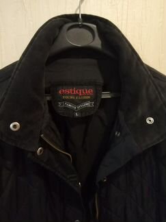 Куртка стёганая чёрная