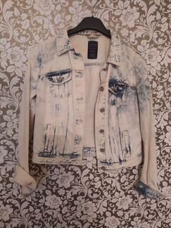 Джинсовая куртка bershka