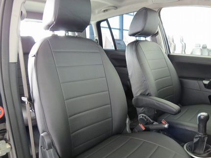 Модельные чехлы Форд Фьюжен из экокожи