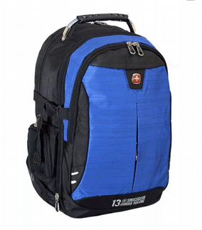 Новый швейцарский рюкзак Swiss 1599 blue