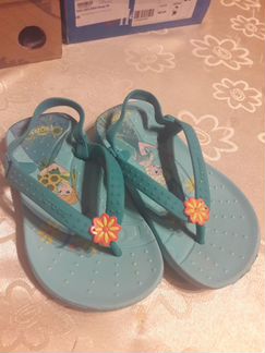 Crocs Летние пляжные р.22 для девочки